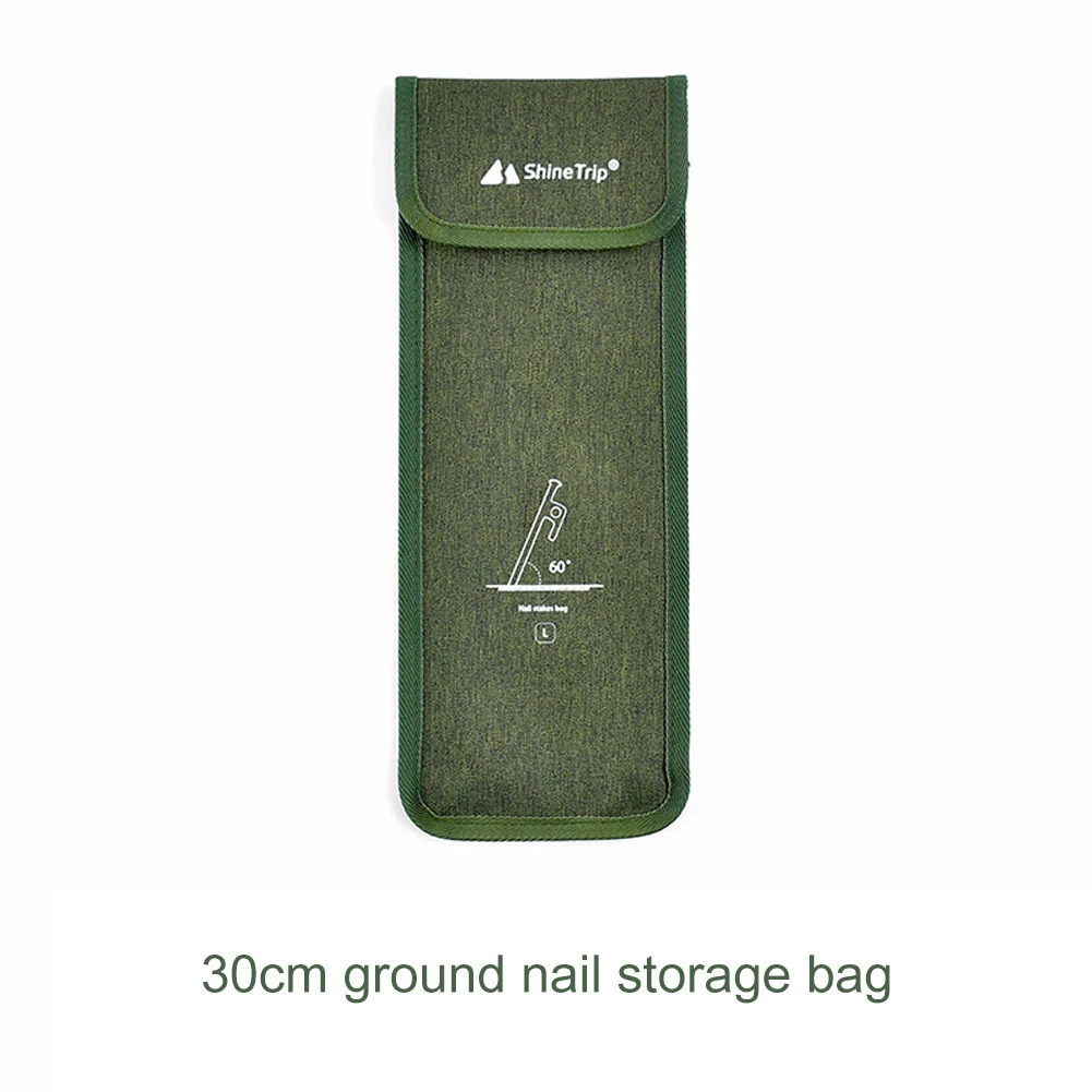 Camping Tent Pegs Bag Pegs Nails Storage Bags Hammer Wind Rope Buckles Tent Nail Stake Storage Pouch Pocket Tent Accessories