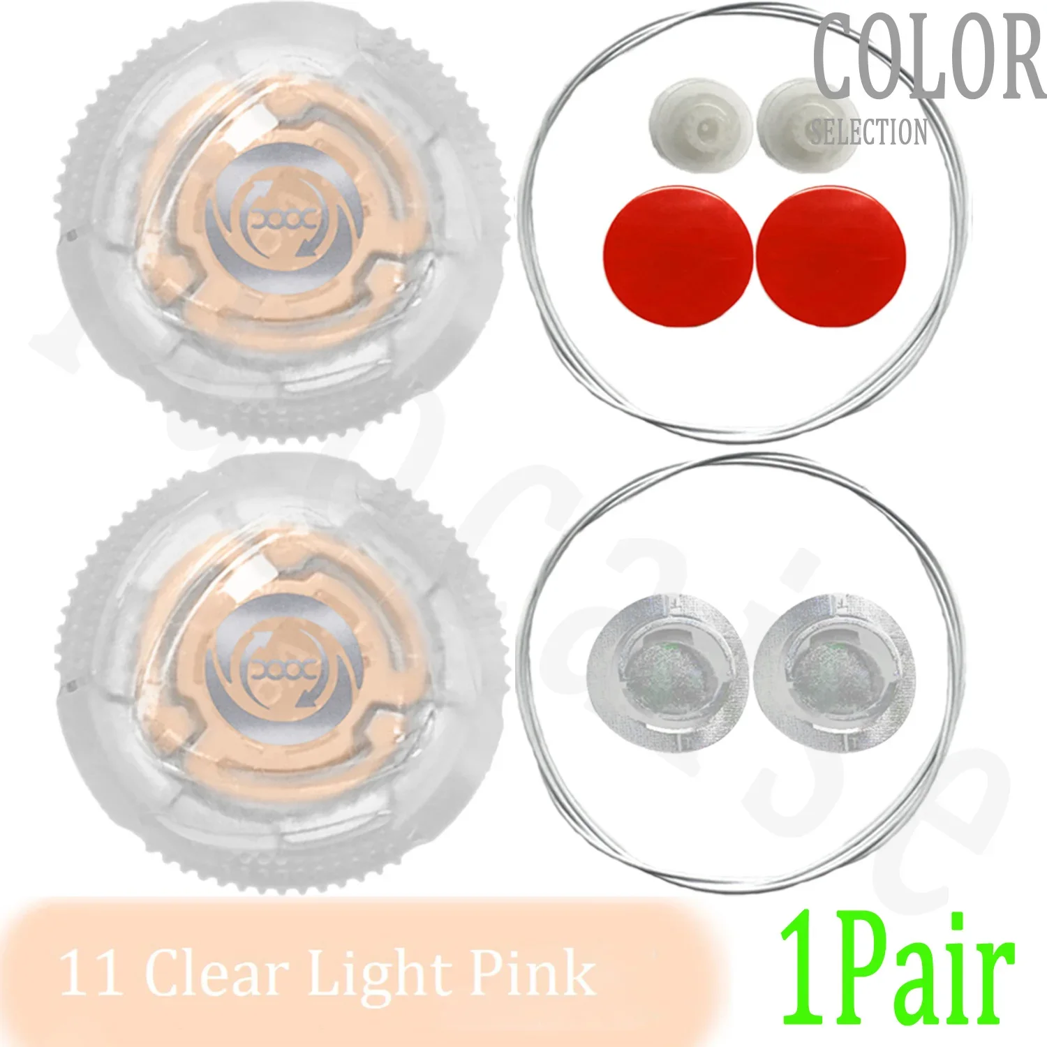 11 Clear Light Pink