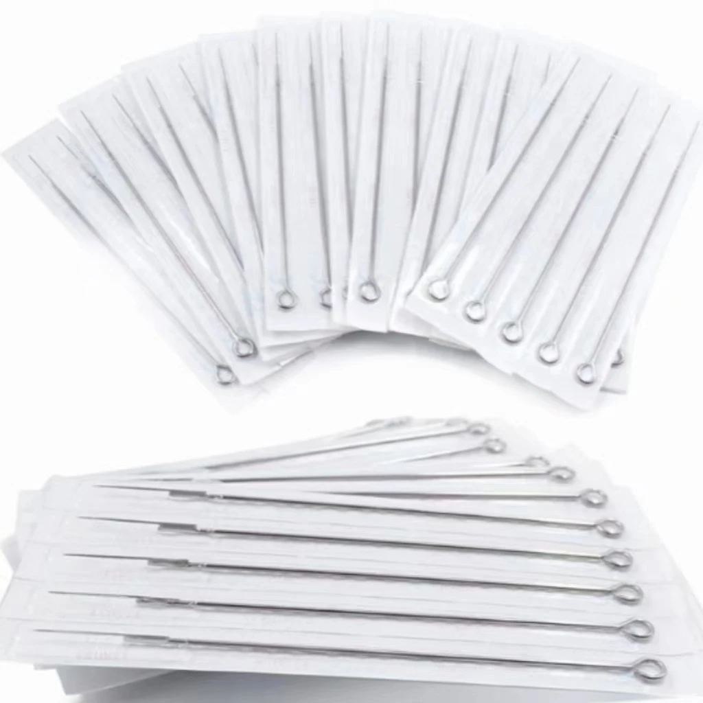 50pcs,Tattoo needles mixed with 3RL 5RL 7RL 5M1 7m1 disposable disinfectant tattoo needles, used for tattoo machines