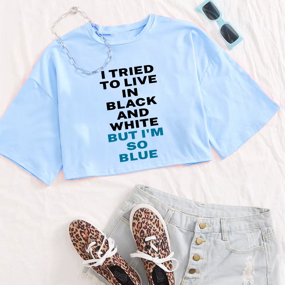 2024 Billie Hit Me Hard and Soft Tour O-Neck Casual Women Crop Shirts for Fan Gift Tops