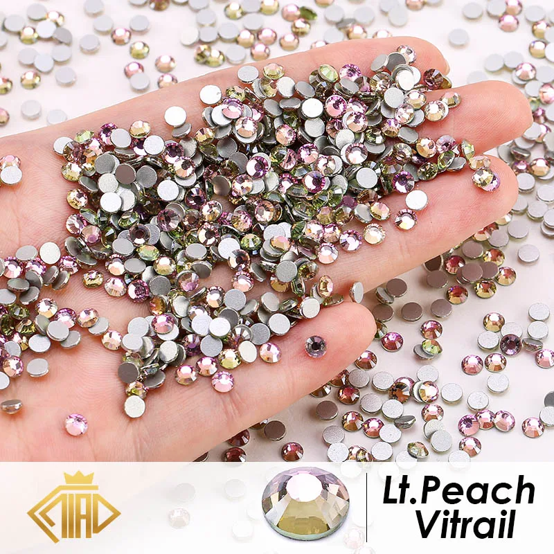 Lt.peach vitrail