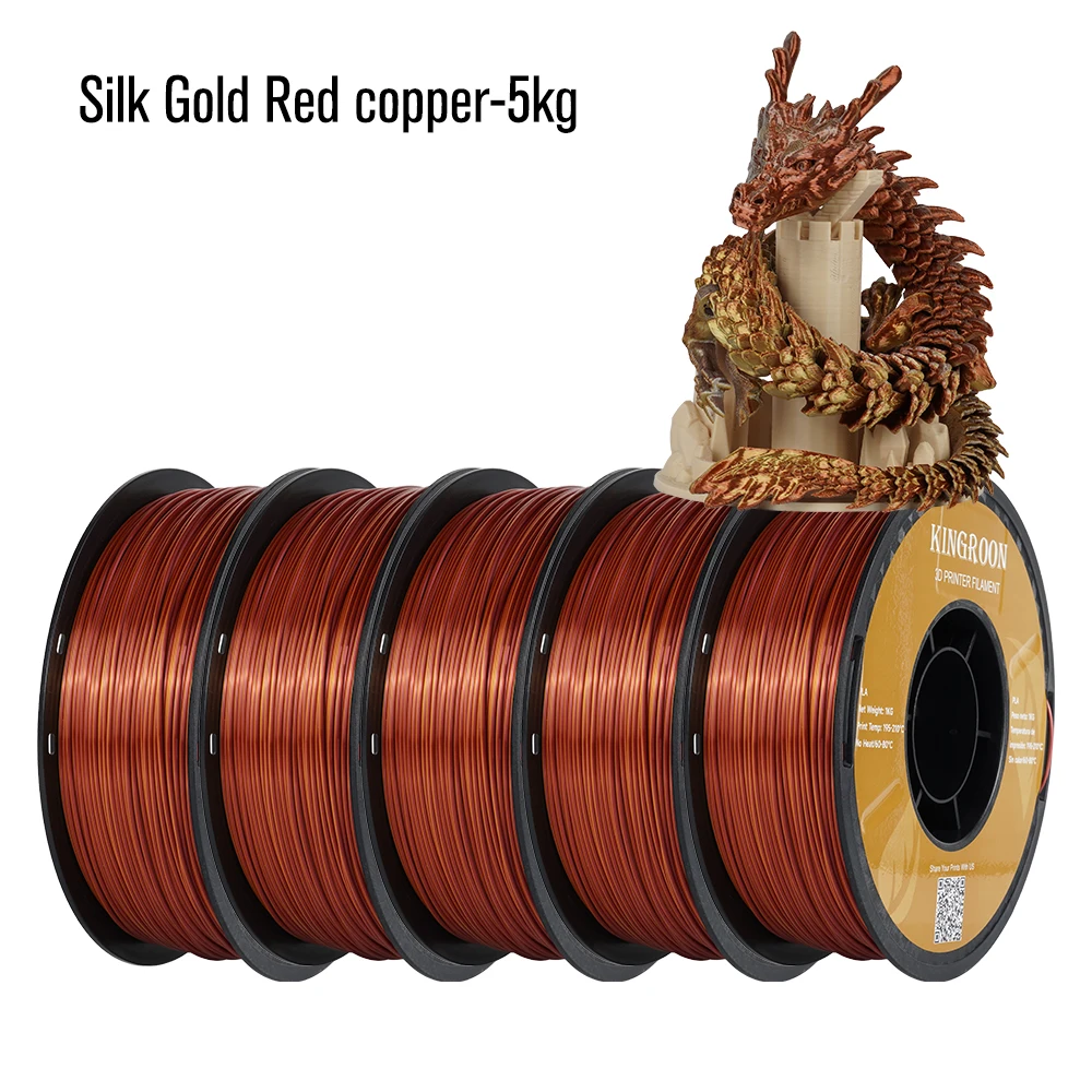 Silk Golden Copper