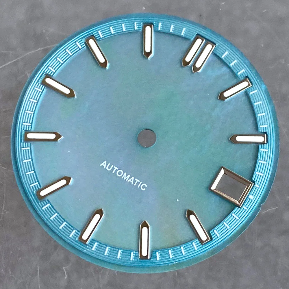 blue dial