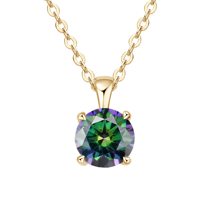 gold rainbow green