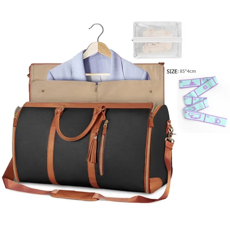 blackA yoga strap