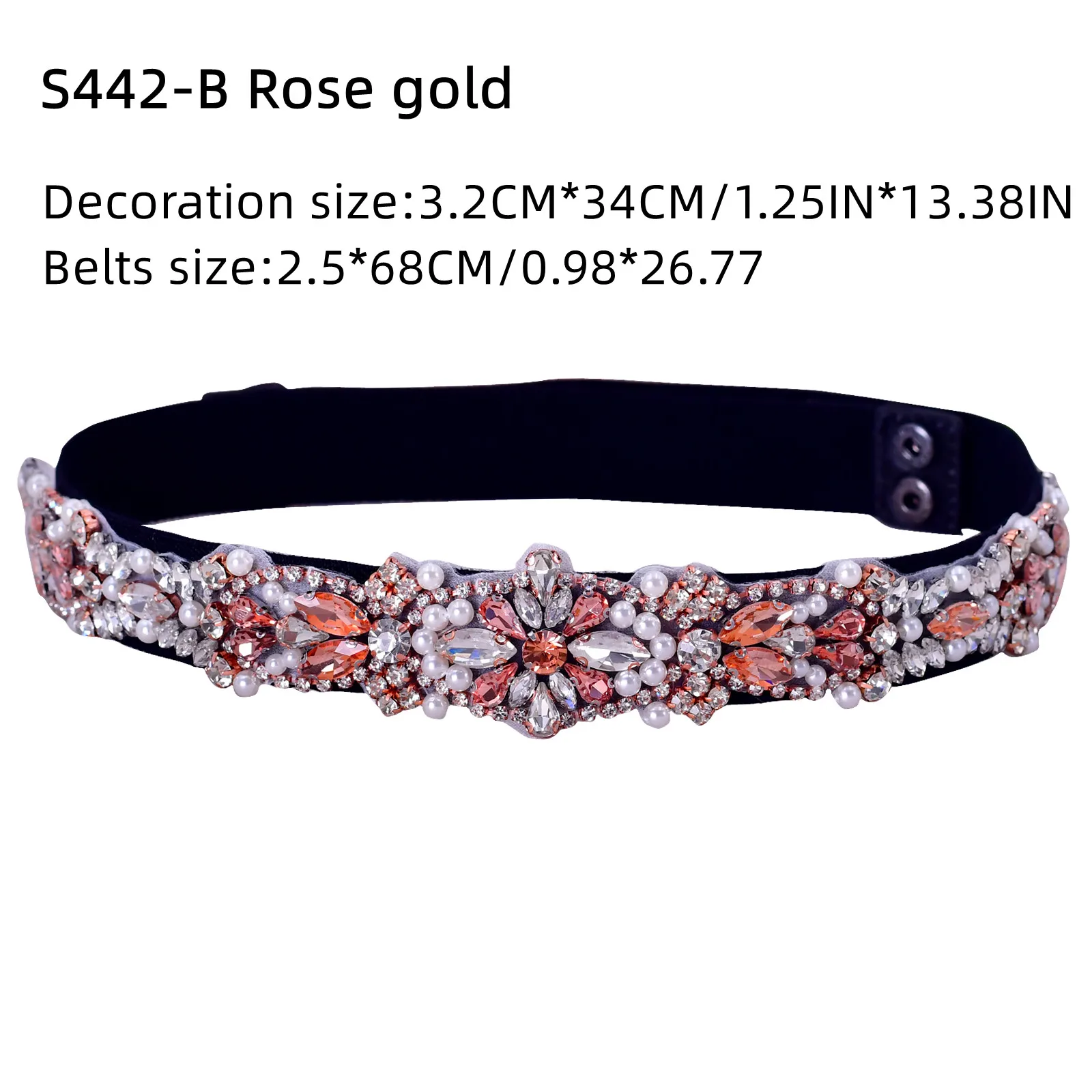 S442-RG-B Rose gold