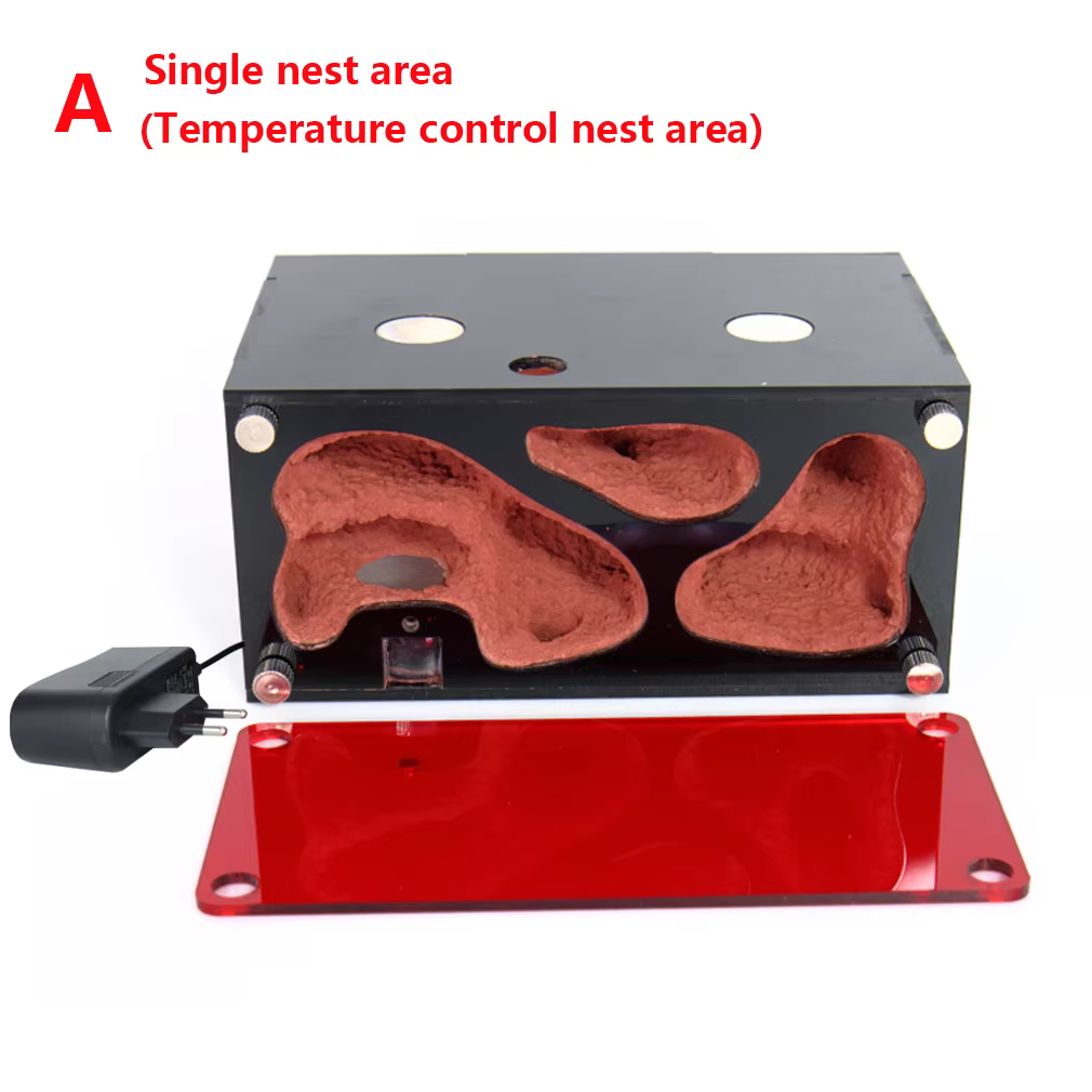 Heating nest area  A