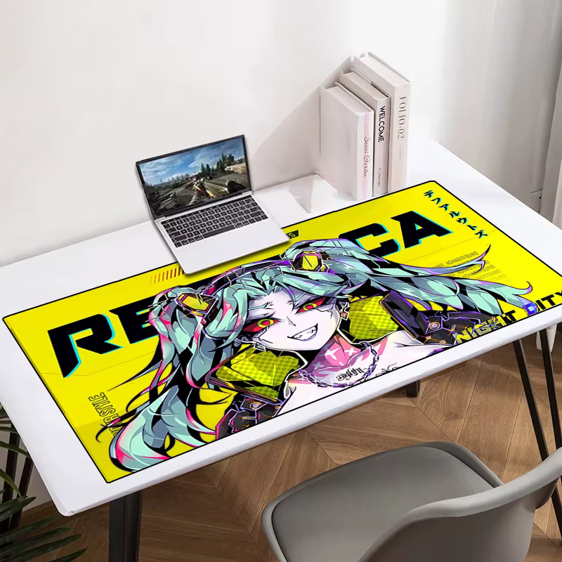 Large Mouse Pad Gamer Albedo Anime Sexy Girls Rubber Mat Mausepad Gaming Laptops Pc Accessories Deskmat Mousepad Mats Keyboard