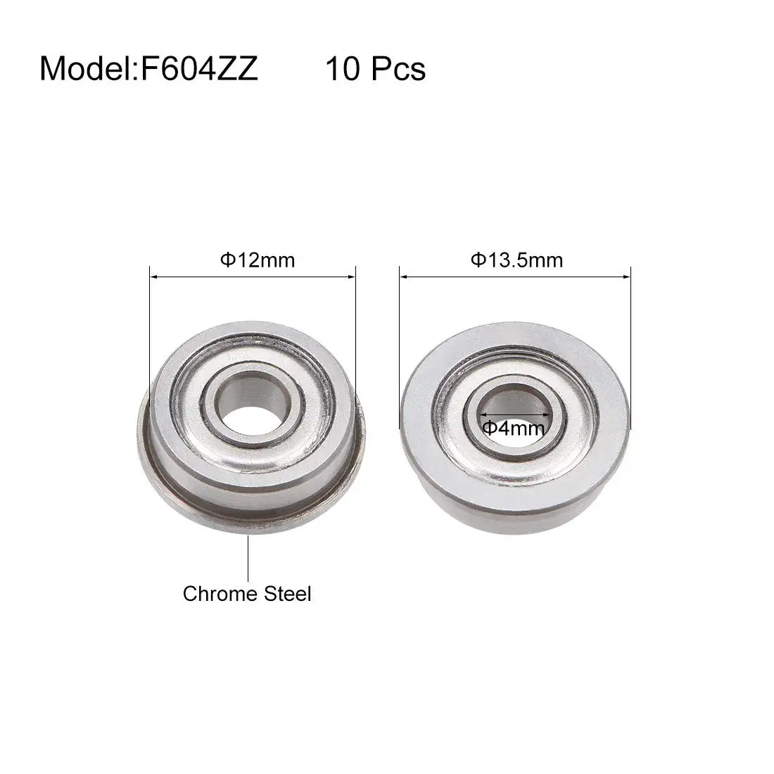 F604ZZ  4mmx12mmx4mm