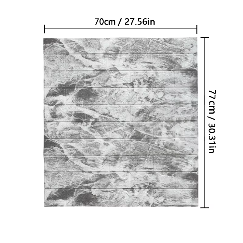 1-10pcs 70cmx77cm Wallpaper for Living Room Decor Wall Sticker Panel for Self Adhesive Wall Wallpaper Home Decor Bedroom Luxury