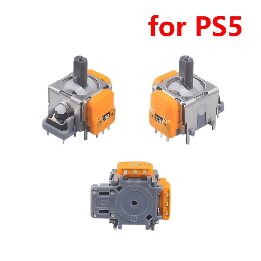 2pcs Hall Electromagnetic Joysticks High Precision Analog Sensor Thumb Sticks Joystick Rocker Module For PS5/PS4