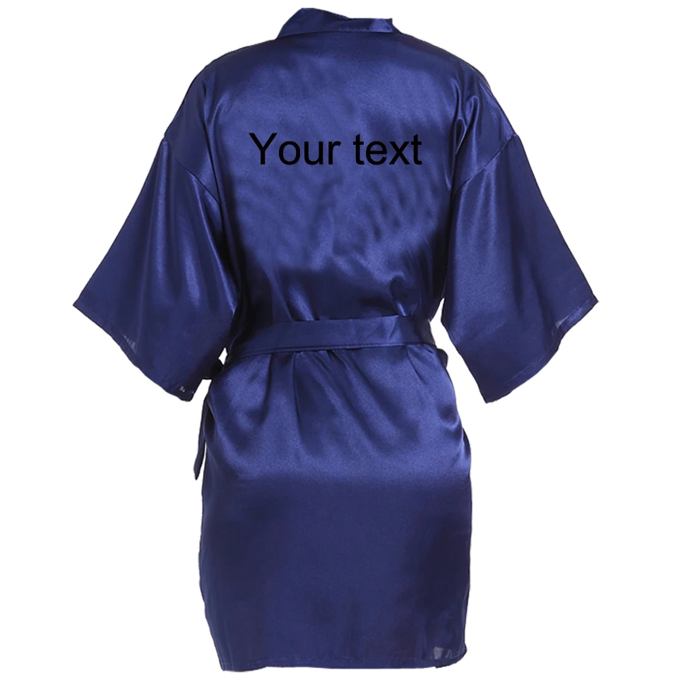 navy blue robe