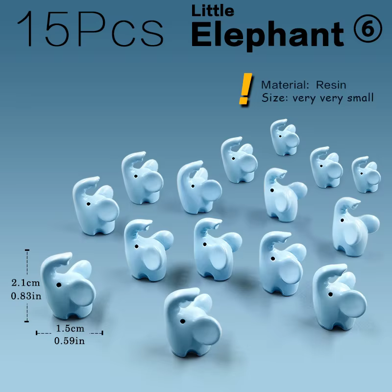 15pcs Elephant