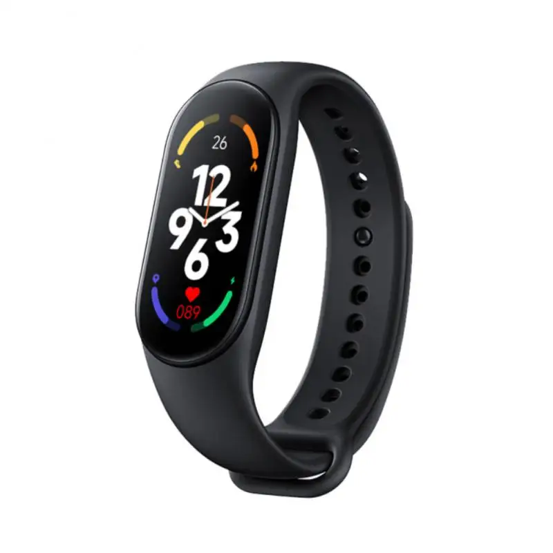 New M7 Smart Bracelet HD Large Screen Heart Rate Blood Pressure Blood Oxygen IP67 Waterproof Dynamic Dial