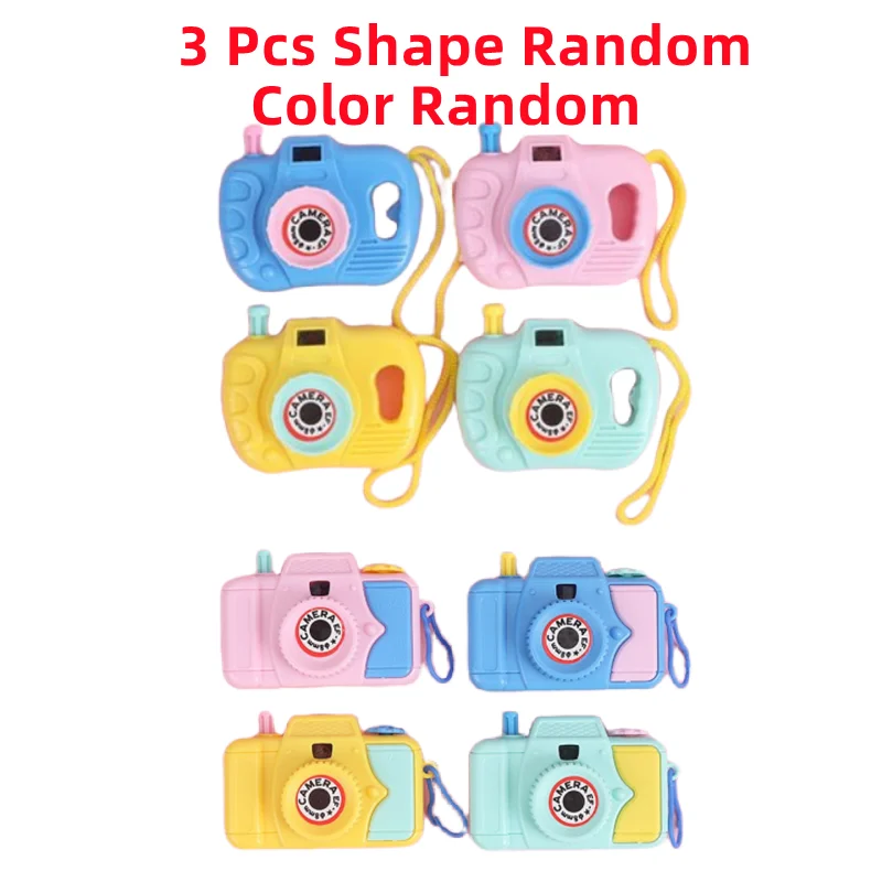 Funny Mini Animal Pattern Cartoon Camera Toy Kids Educational Toys for Children Baby Projection Camera Gifts Cameras Child