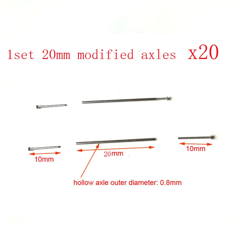 20 sets 20mm axles