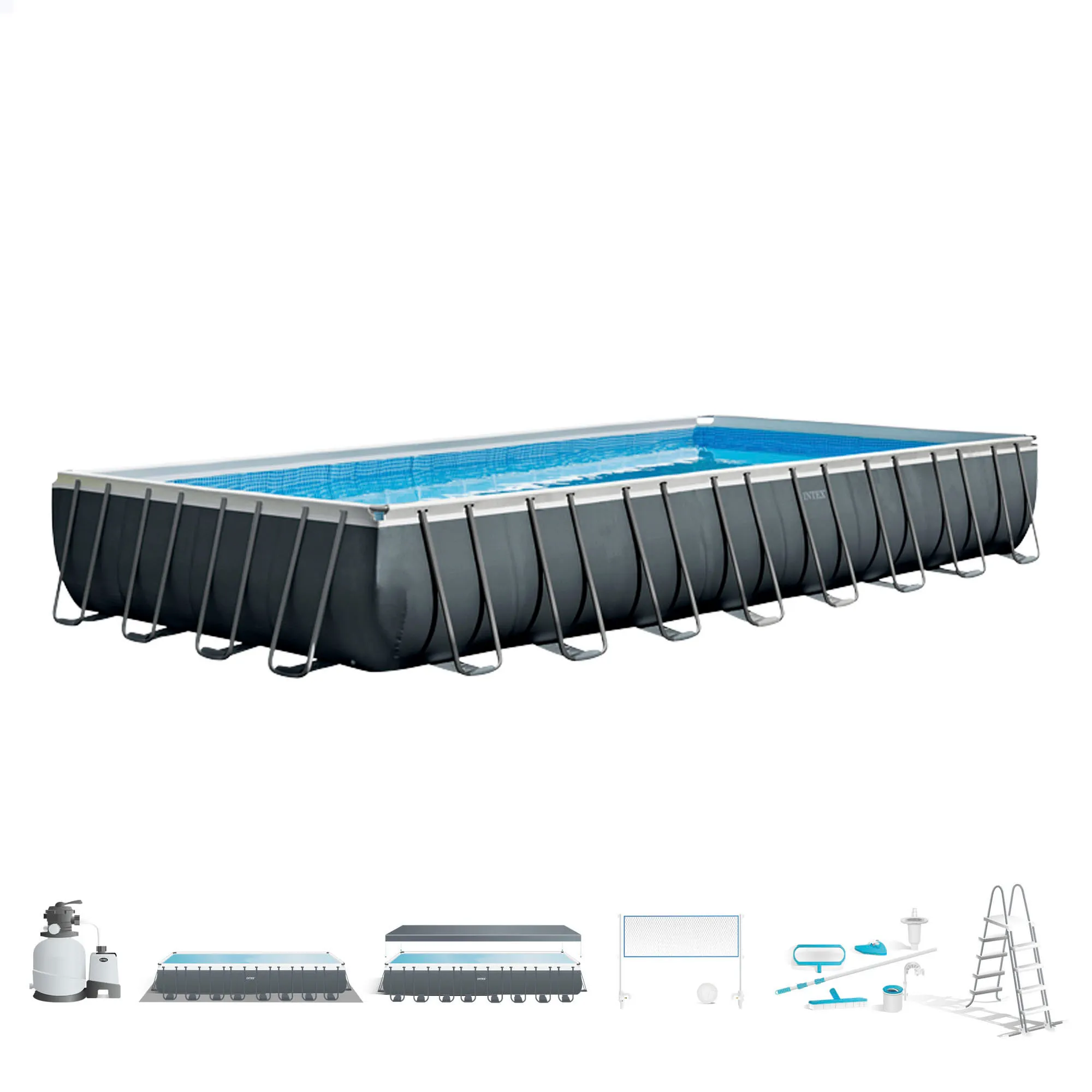 975x488x132 cm + chlorinator
