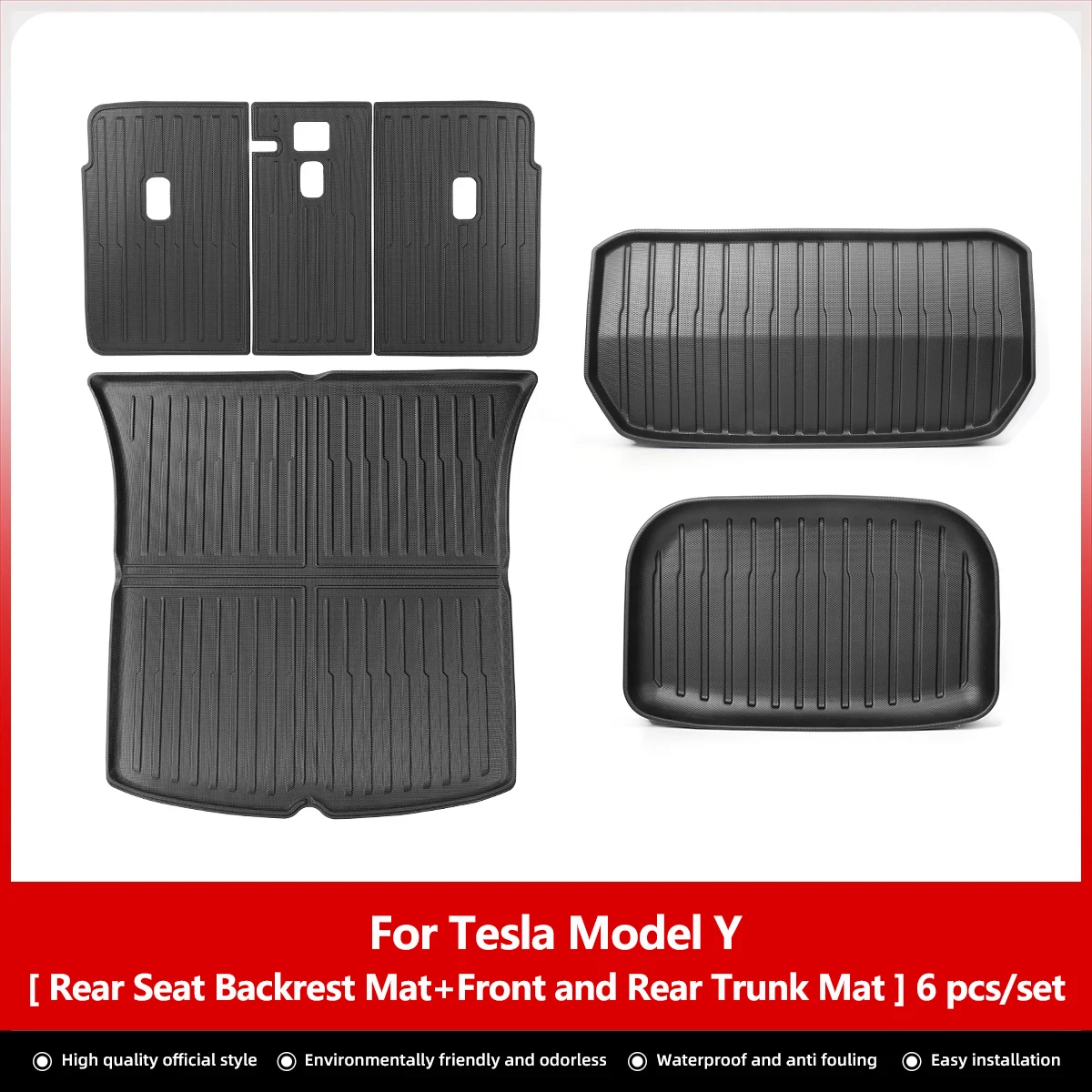 Trunk mat 6pcs