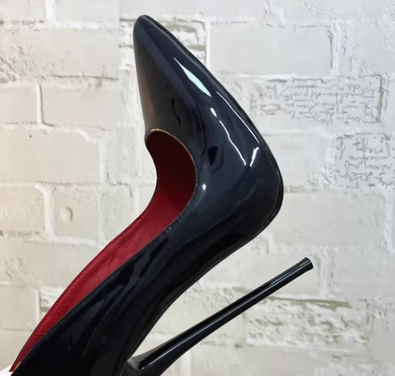 FHC 2024 New 16cm Extremely High Heels,Women Pumps,Spring Satage Show Dance Shoes,Shallow Out,Slip On,Red,White,Black,Dropship
