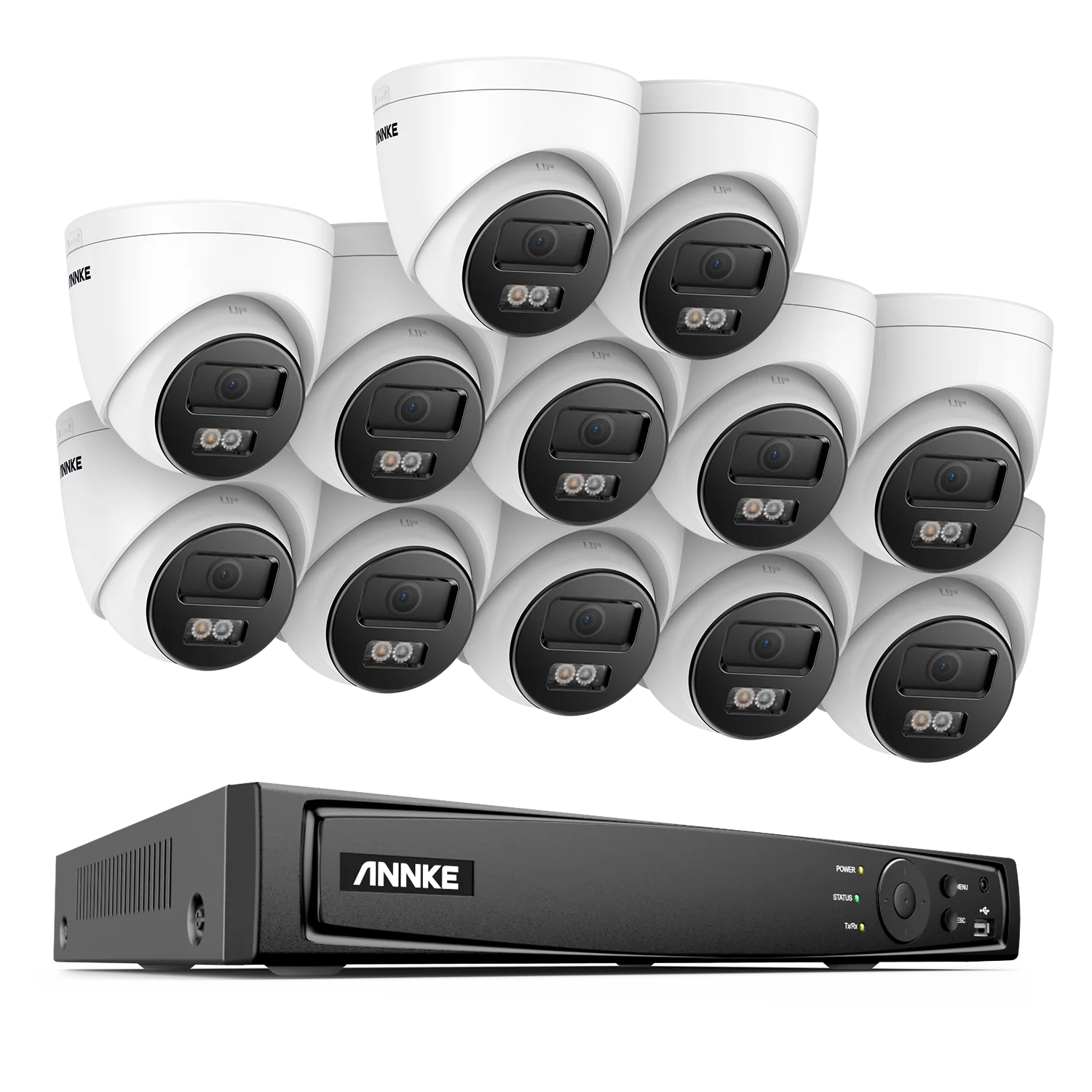 16CH 12PCS NVR Kit