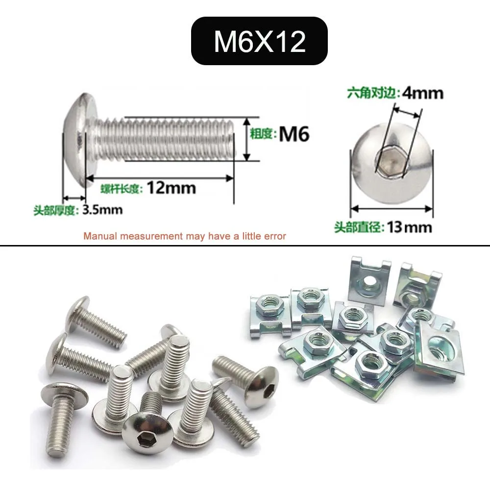 M6X12