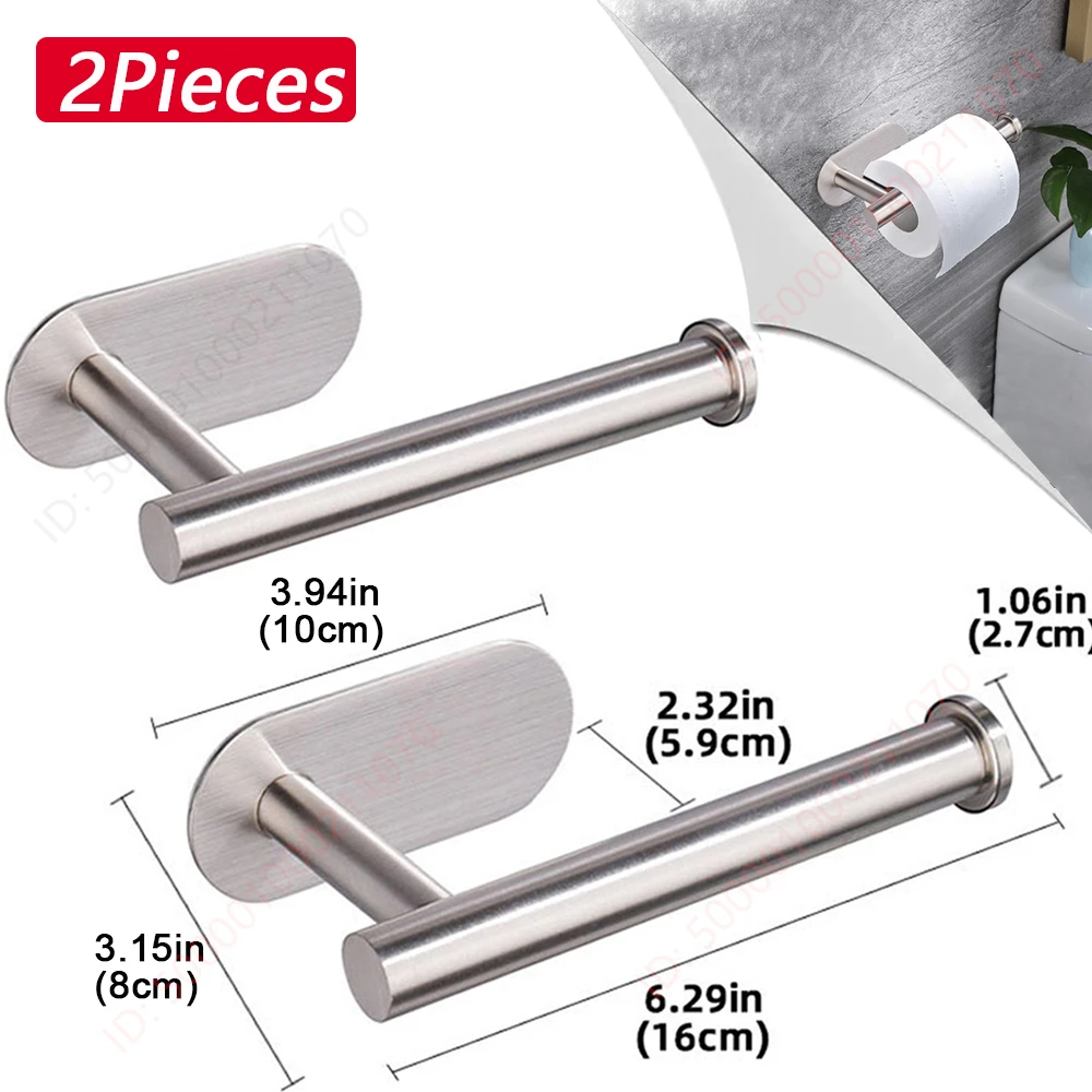2Pcs Silver Holder A