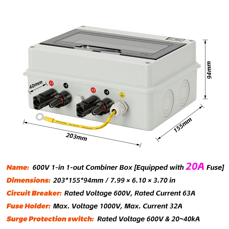 20A DC FUSE