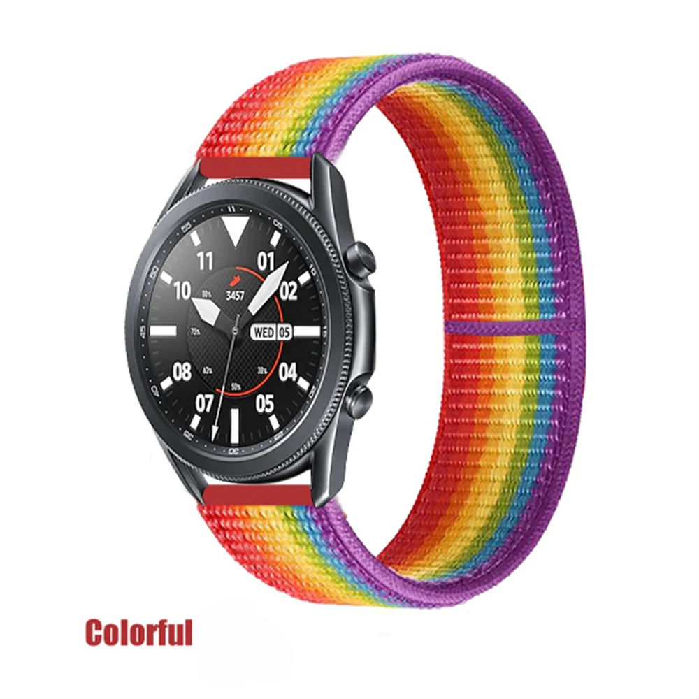 18mm 20m 22mm Strap For Mibro lite Smart Watch band nylon Wristbands For Xiaomi Mibro Air / Color / For Haylou RS3 LS04 Bracelet