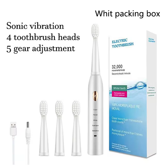 White 4 head box