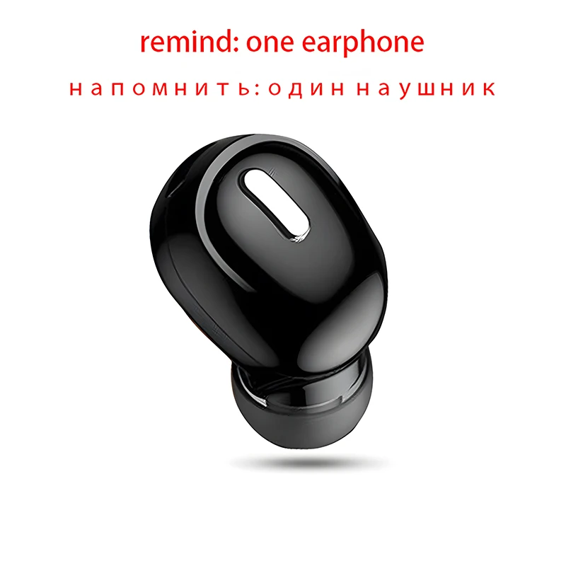 X9 Wireless Bluetooth 5.0 Earphone Earbuds Stereo Sound Headphones Noise Canceling Sleeping Waterproof TWS Mini Single Earphones