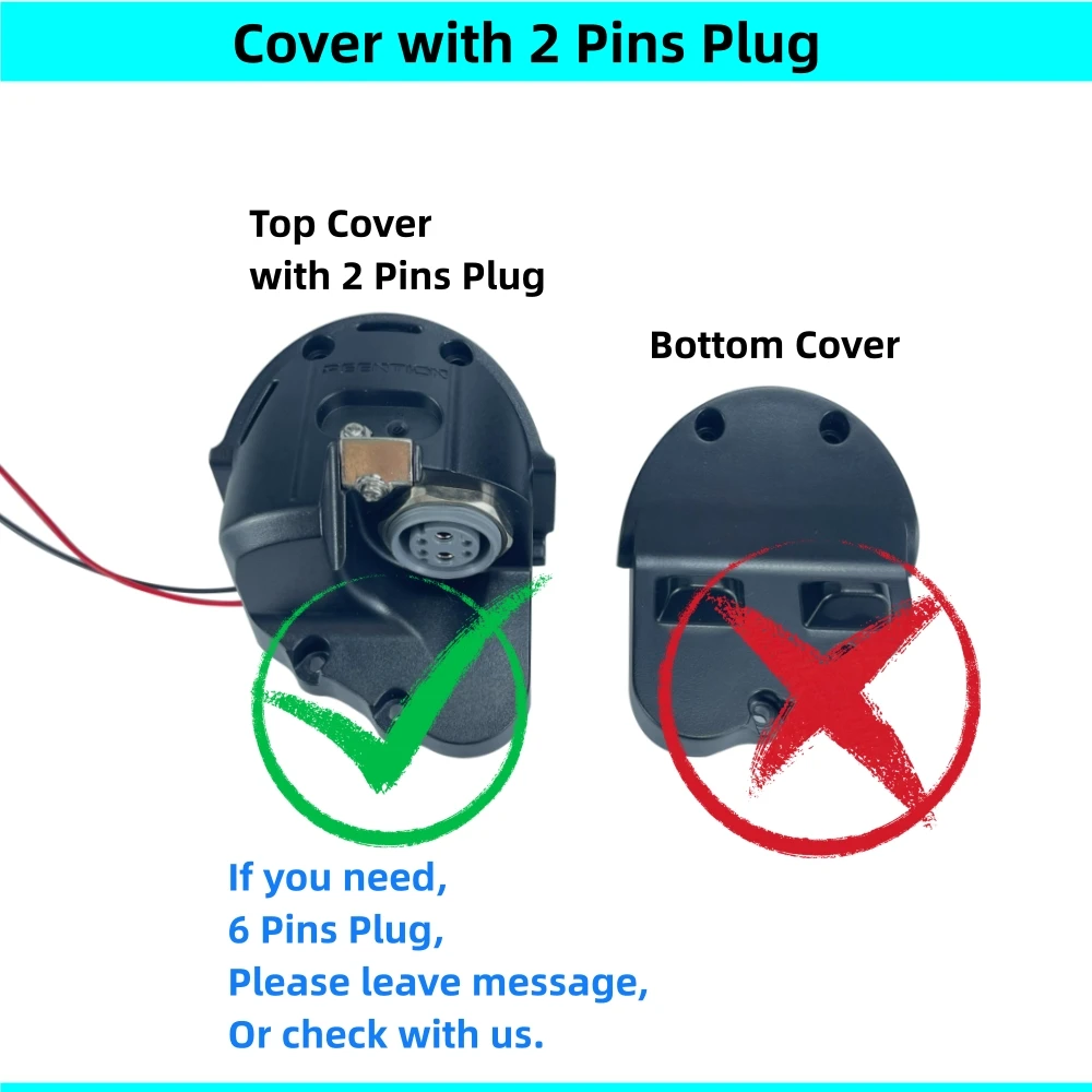 Top Cover with 2pins