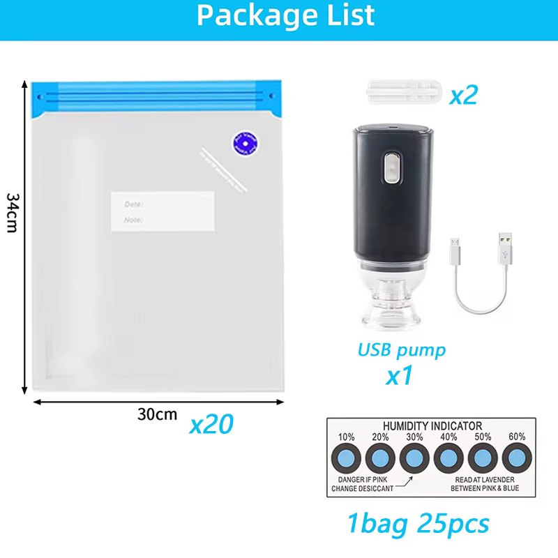20 bag USB pump