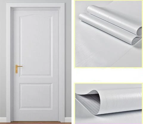 90cm Width Wood Grain PVC Wallpaper for Door Wardrobe Cupboard Table Furniture Waterproof Self Adhesive Stickers Home Decor Film