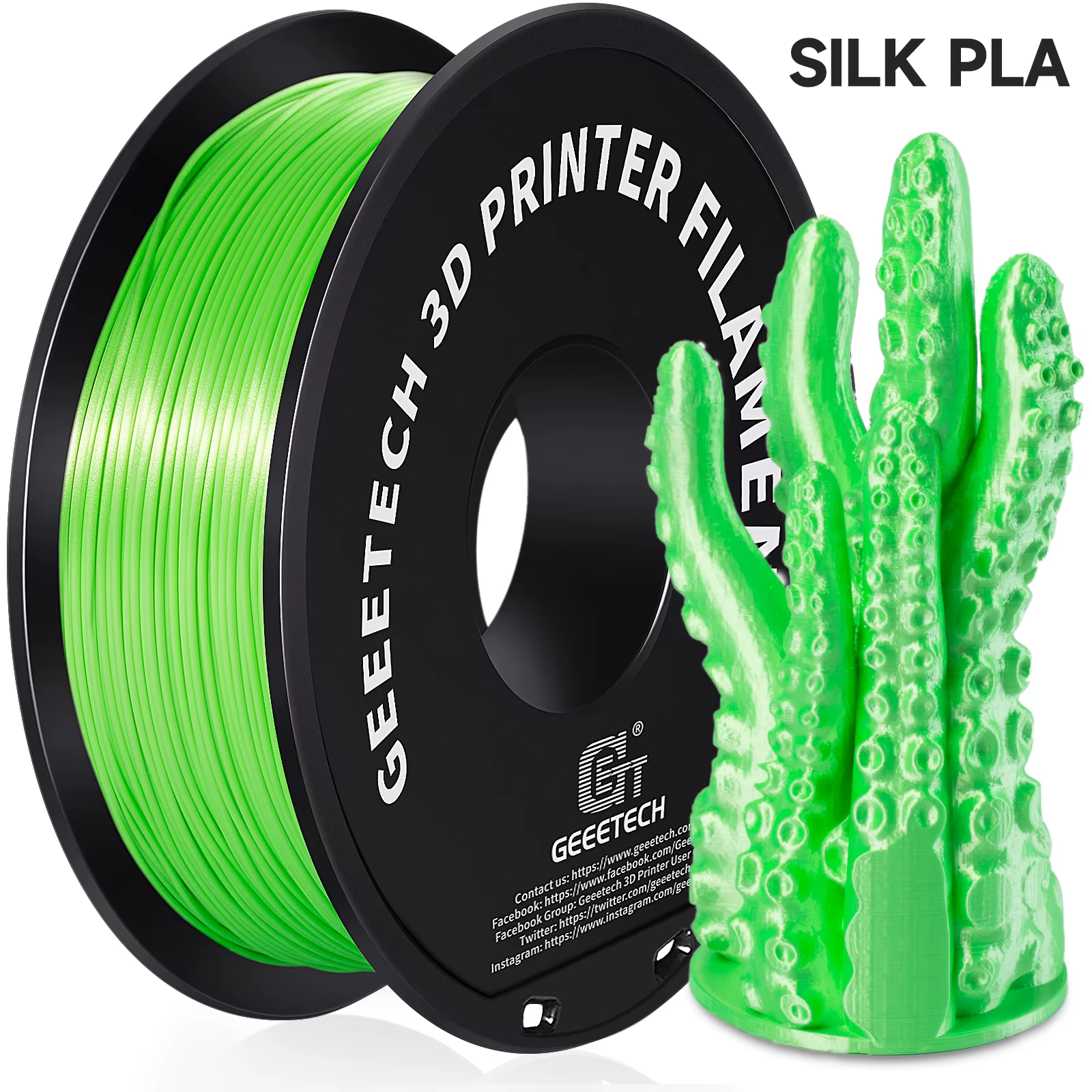 Silk Green PLA
