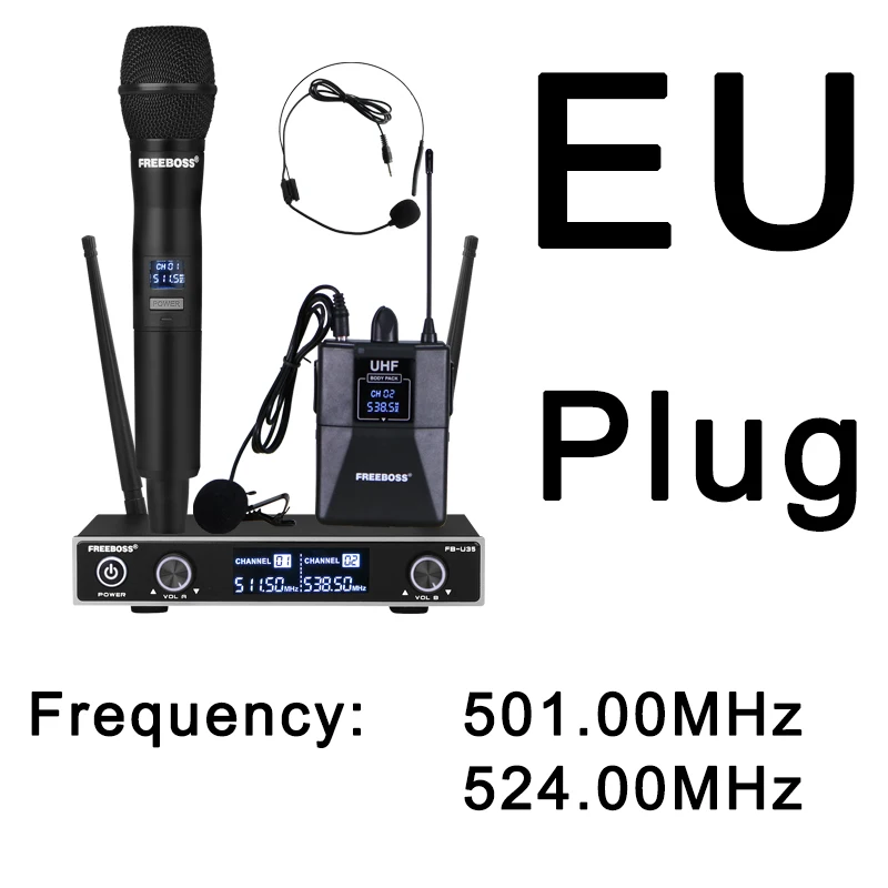 EU PLUG 501 524 MHz