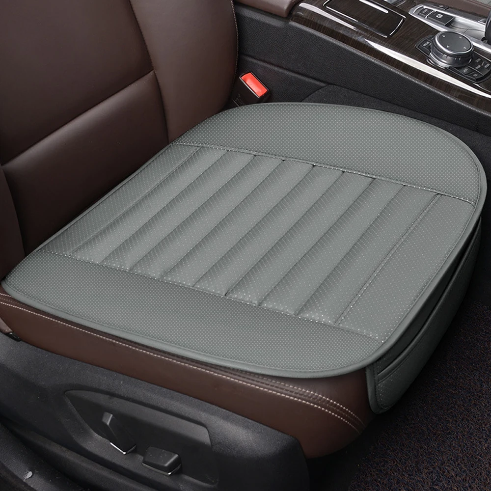 gray car seat cover