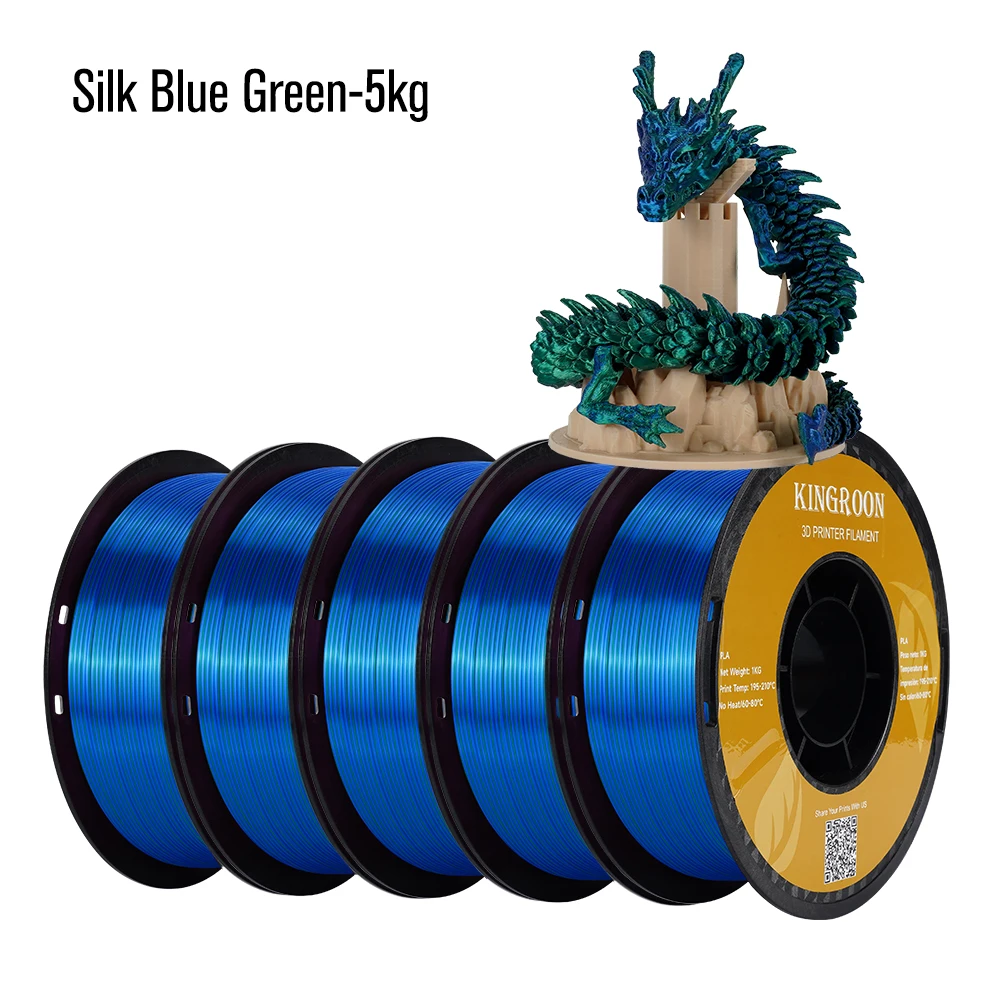 Silk Blue Green