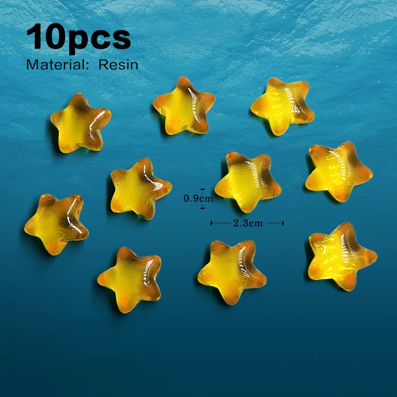 10pcs Starfish