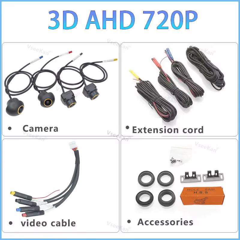 3D AHD 720P