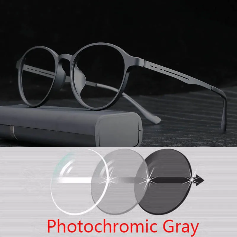black frame gray