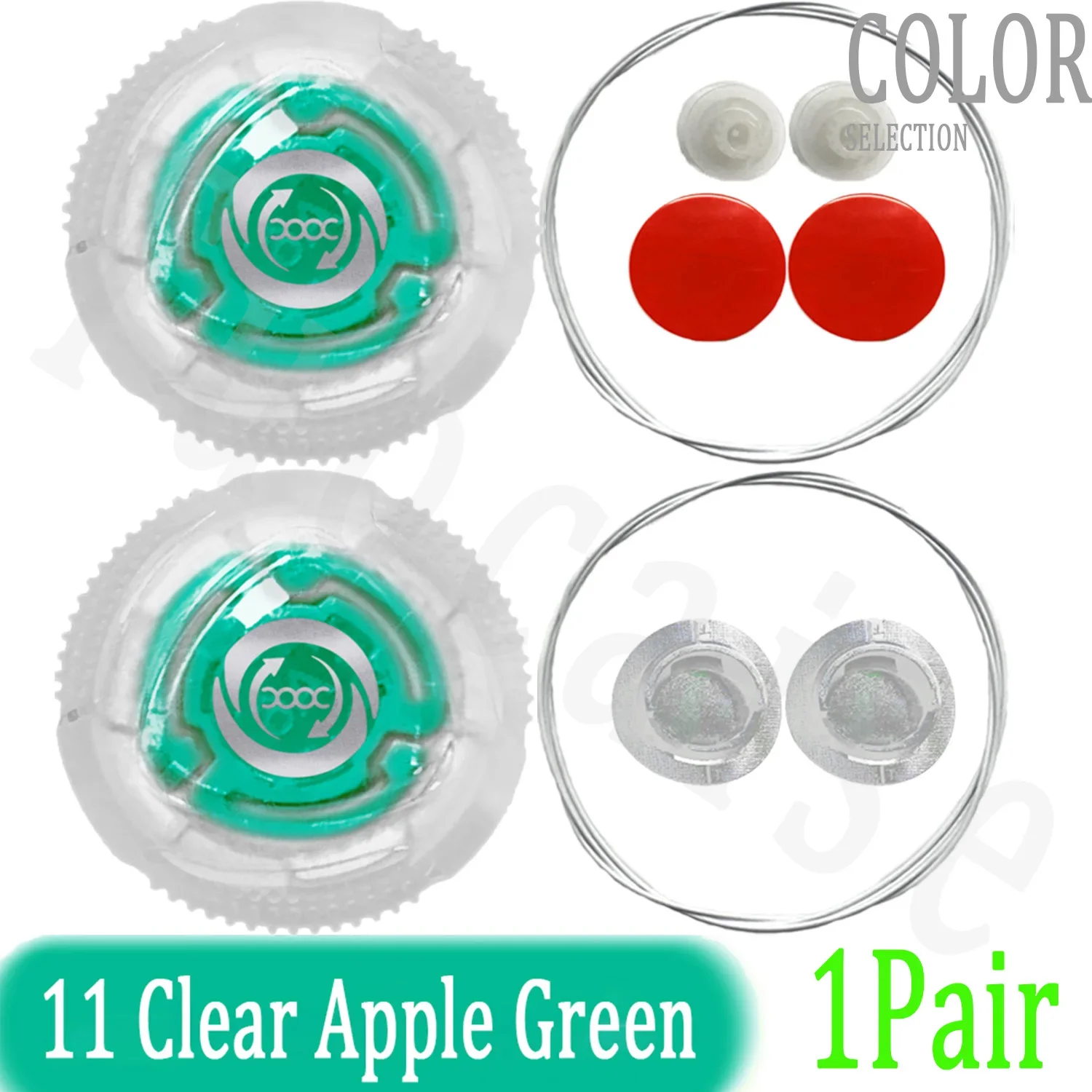 22 Clear AppleGreen