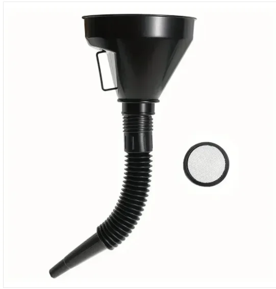 Fuel funnel black