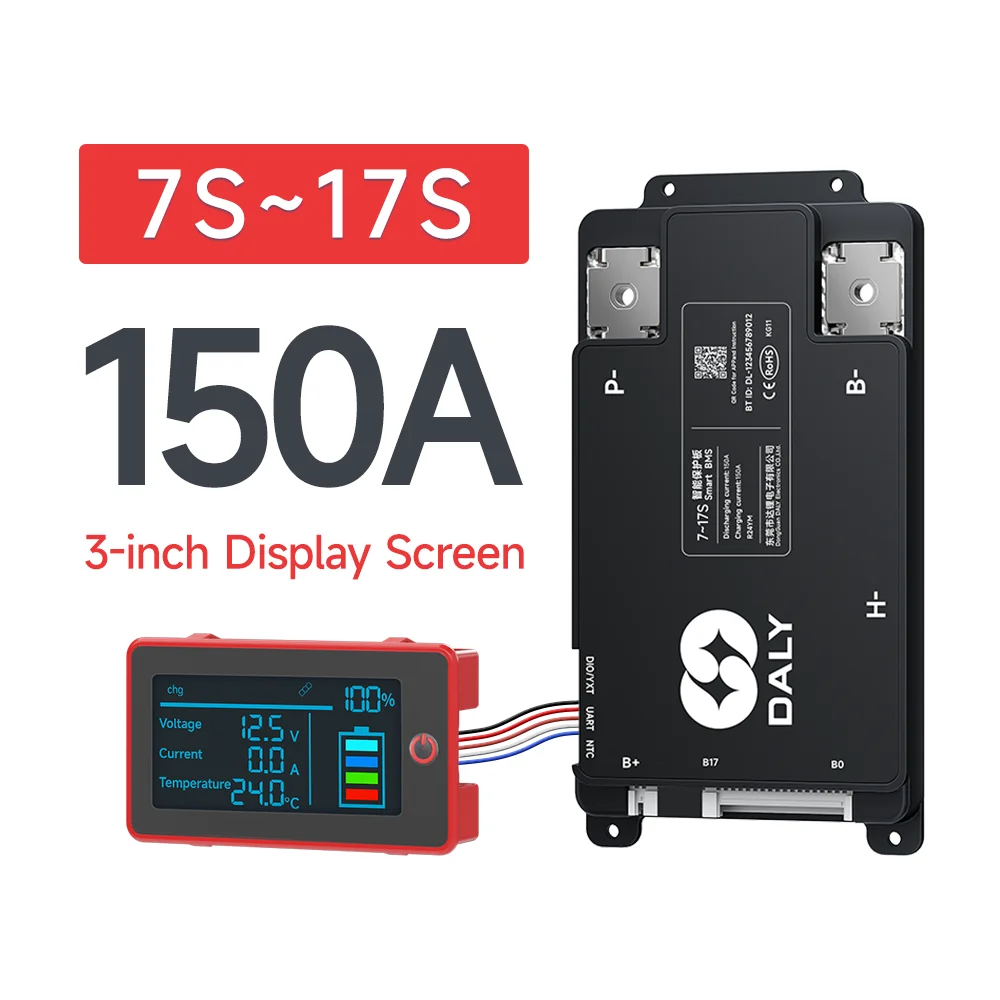7S-17S 150A BMS LCD