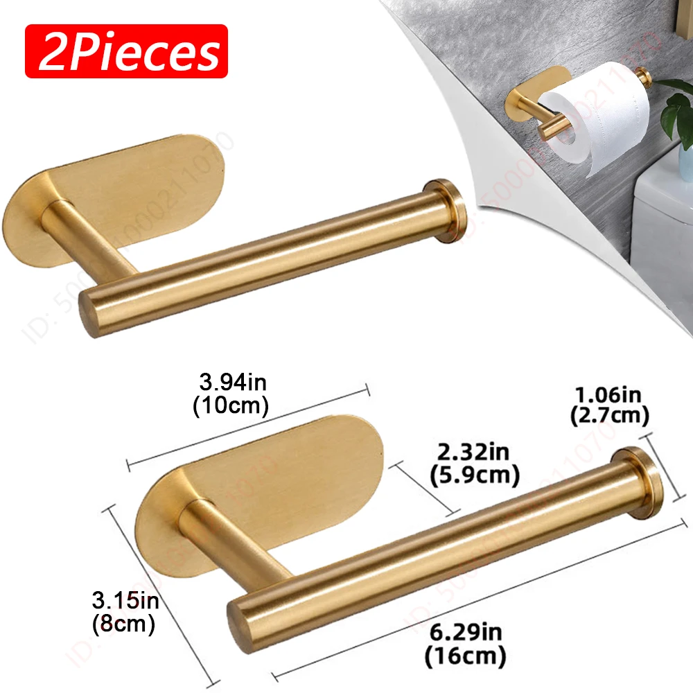 2Pcs Golden Holder A
