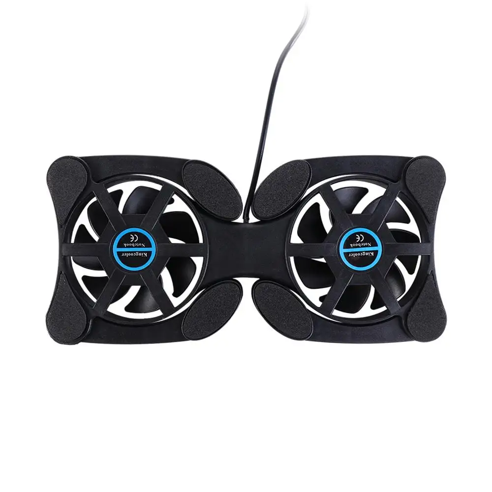 Octopus 7"-15" Laptop Notebook Cooler Double Fans Laptop Cooling Base Laptop Cooler Notebook Fan Cooler USB Cooling Pads