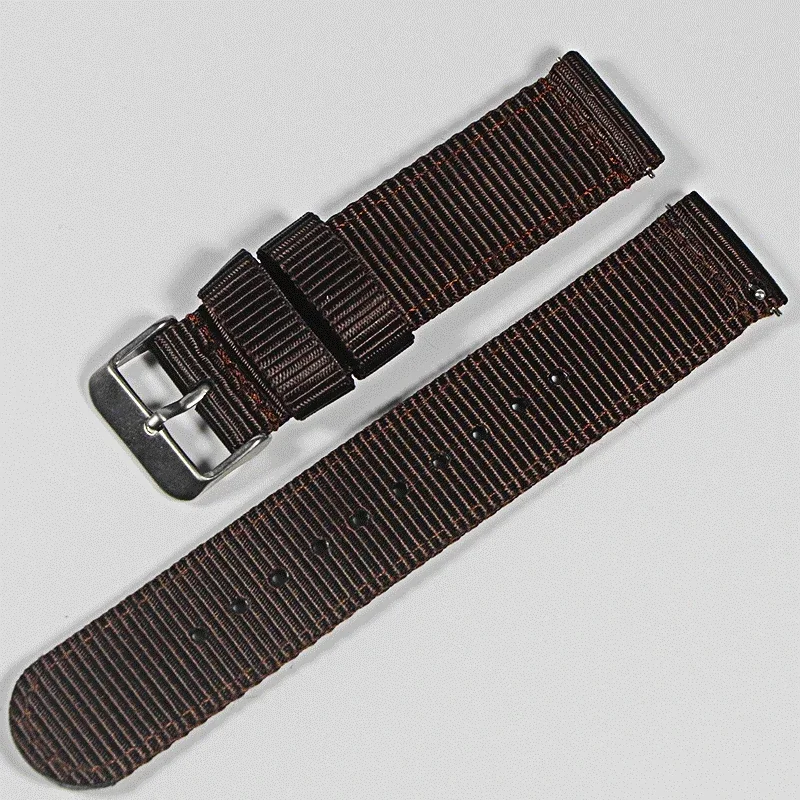 Nylon strap 18mm 20mm strap 22mm strap quick release design suitable for smart watches