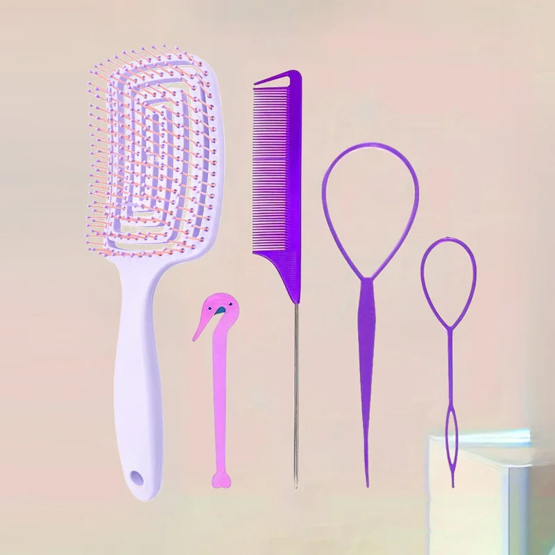 Purple 5pcs