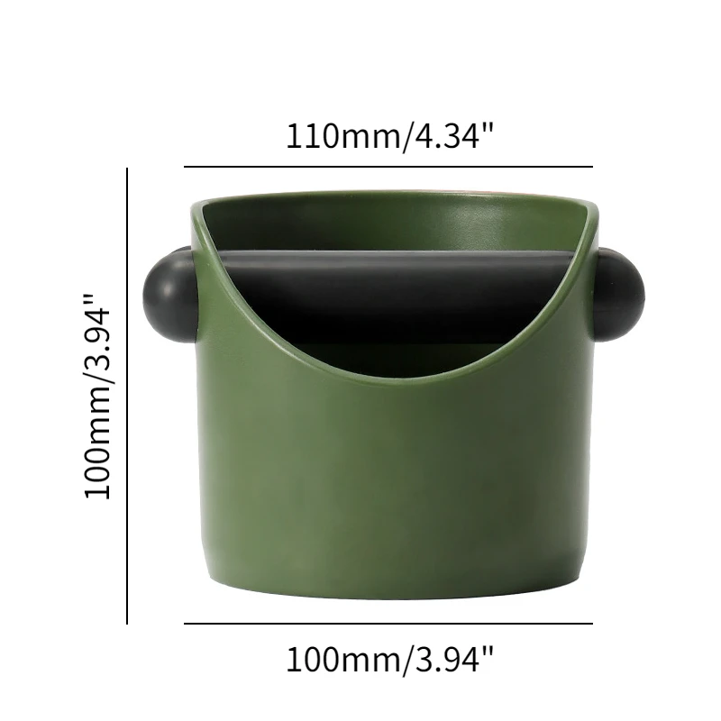 Knock Box Green