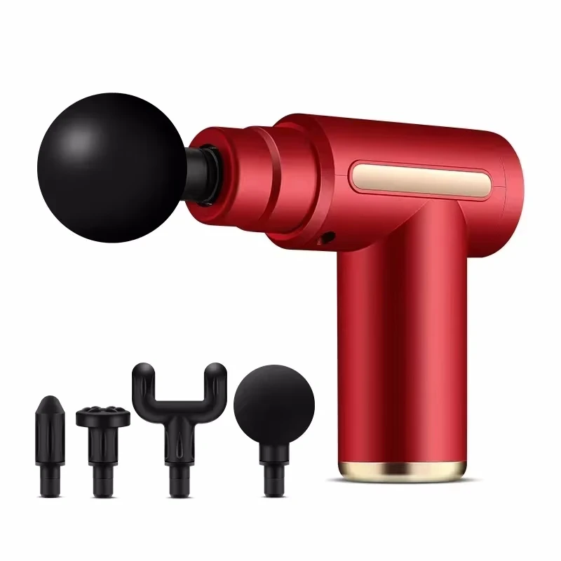 USB Mini Gun Band Muscle Machine Relaxation Vibrating Gun Rod Massage Fitness Equipment Neck Grab Wireless Gun Band