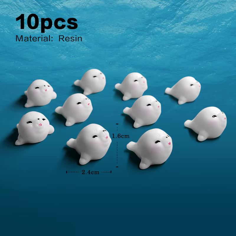 10pc White Head Up